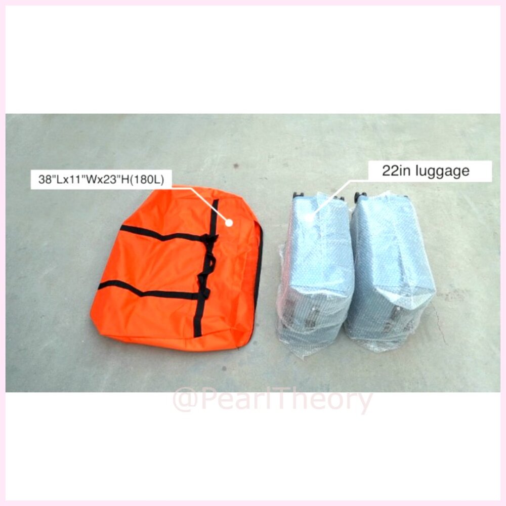 Extra Large Foldable Duffle Bag With Zippers And … - image 7